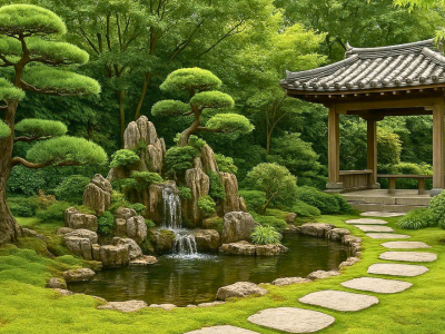 THIẾT KẾ THI CÔNG SÂN VƯỜN